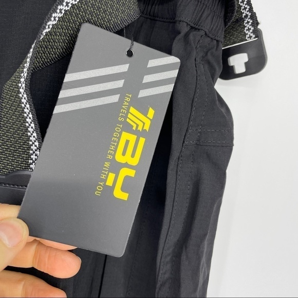 TBMPOY Outdoor Quick-Dry Lightweight Waterproof Hiking Mountain Pants with Belt - Picture 6 of 9